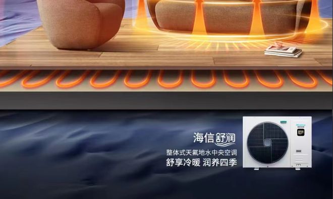 线控器妙处满足家庭个性化温度需求j9国际站登录海信舒润中央空调：